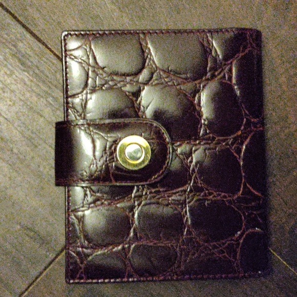 fiocchi Handbags - FIOCCHI Italy Bi-Fold Crocodile Wallet
